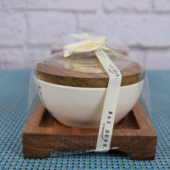 New Rae Dunn 3-PC Bowls & Tray Set Create Inspire - Picture 7 of 12